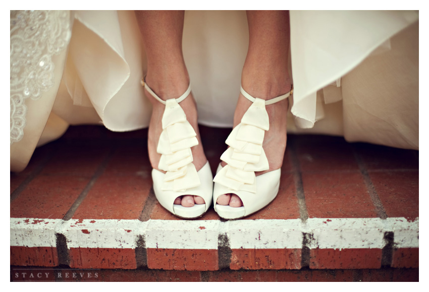 Bridal portrait session of Marandah Vick at the Heard-Craig House in historic downtown McKinney by Dallas wedding photographer Stacy Reeves