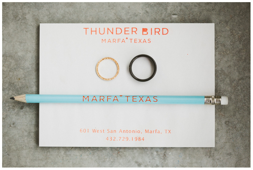 Destination wedding photography at Capri Ballroom and Thunderbird Hotel in Marfa Texas by Dallas wedding and portrait photographer Stacy Reeves