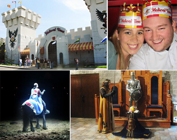 Dallas wedding photographer Stacy Reeves and Jason Gulledge visit Medieval Times in Dallas Texas