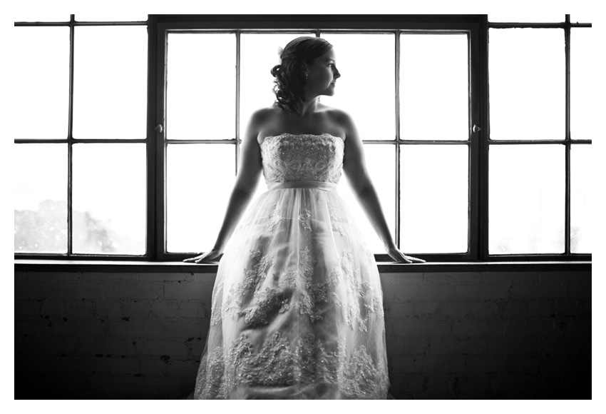 bridal session of Angela Brock at Hickory Street Annex in downtown by Fort