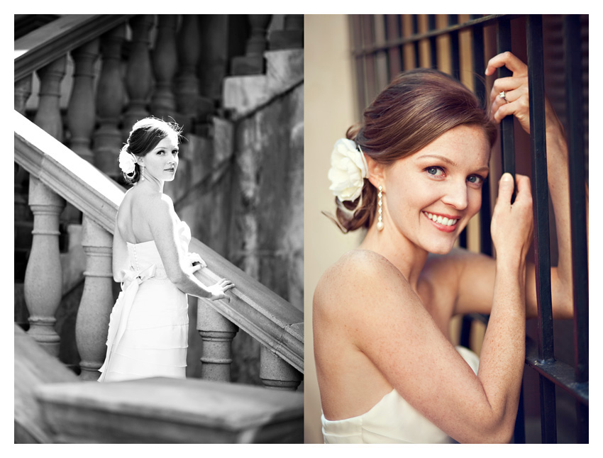 bridal portrait photo session of Chelsey Seufer in the Las Colinas Canals by Dallas wedding photographer Stacy Reeves