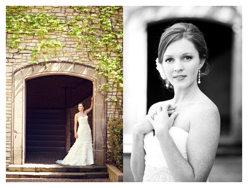 bridal portrait photo session of Chelsey Seufer in the Las Colinas Canals by Dallas wedding photographer Stacy Reeves