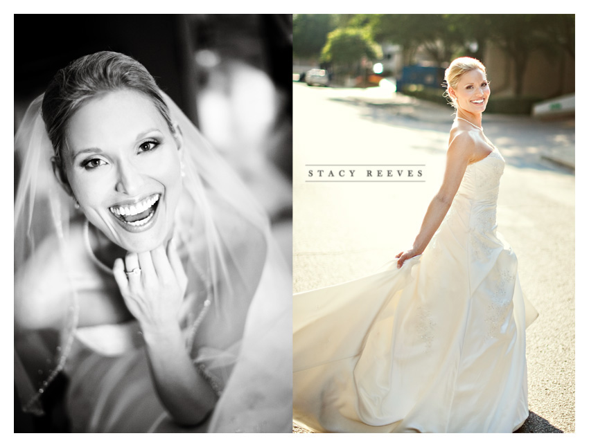 Caroline Boyd Cumbie bridal portraits in Highland Park at the Park Cities Hilton by Dallas wedding photographer Stacy Reeves