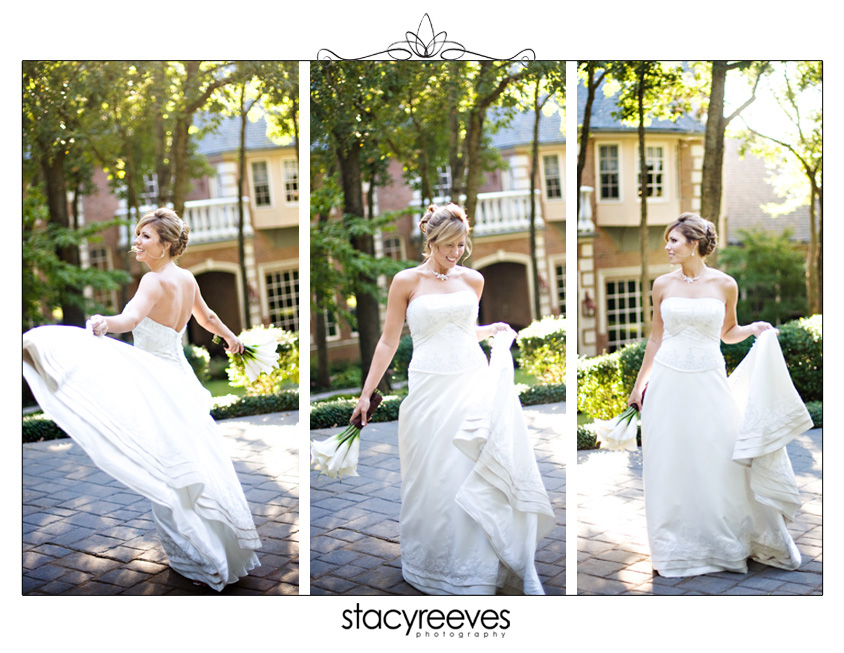 bridal session of Erin Hartnett, wedding gown pics, by Dallas wedding photographer Stacy Reeves