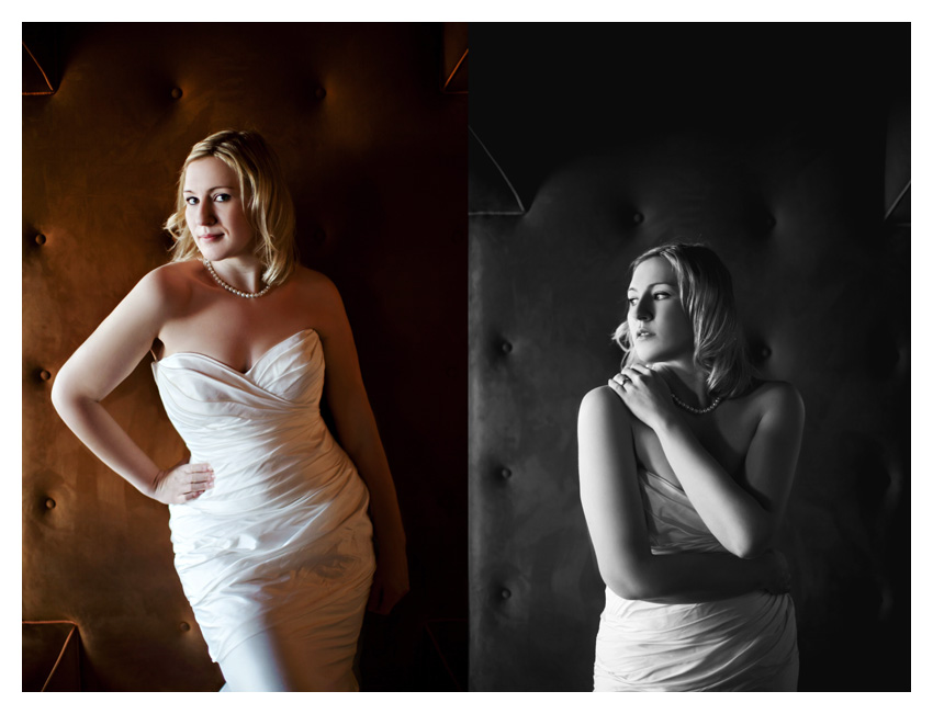 Bridal portrait session at NYLO Hotel in Plano by Dallas wedding photographer Stacy Reeves