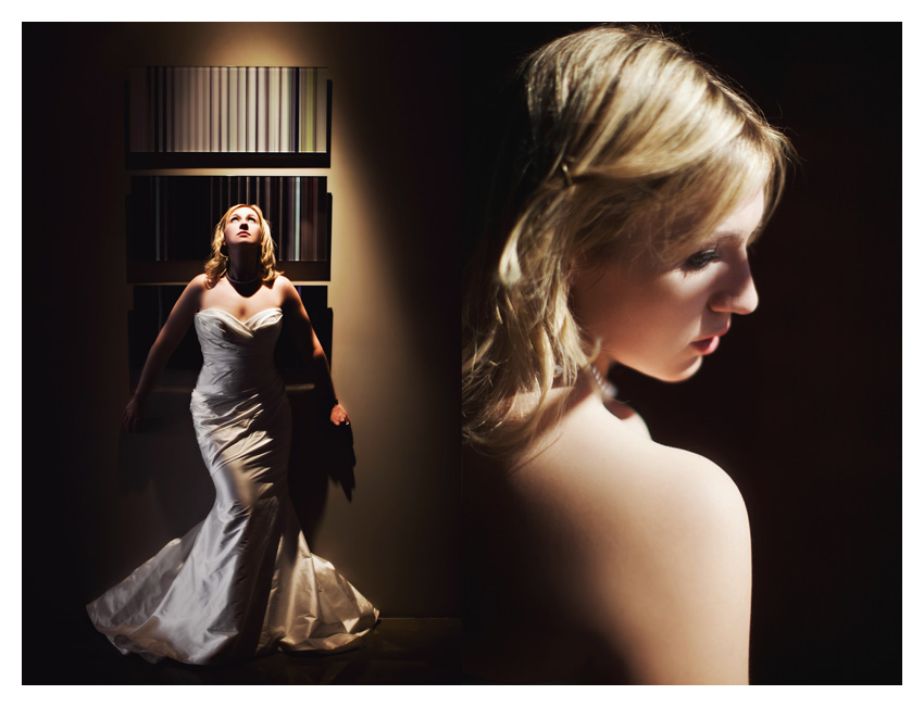 Bridal portrait session at NYLO Hotel in Plano by Dallas wedding photographer Stacy Reeves