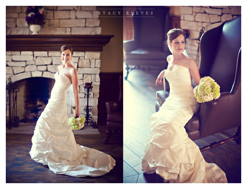 bridal session of Heather Patterson at Shadow Hawk Golf Club and Houstonian Golf and Country Club in Richmond Texas by Dallas wedding photographer Stacy Reeves