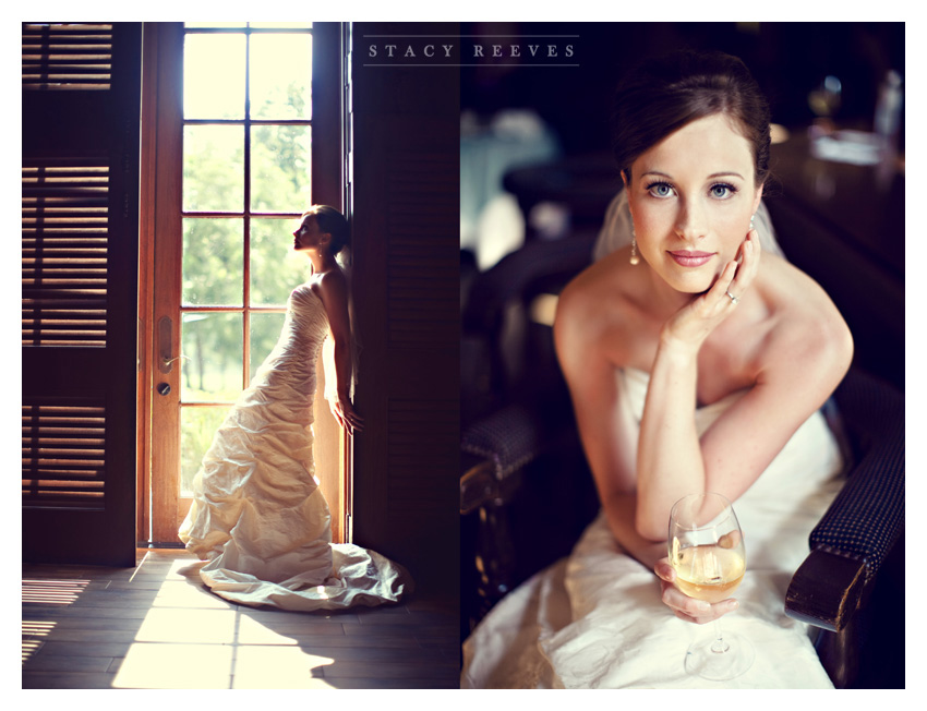 bridal session of Heather Patterson at Shadow Hawk Golf Club and Houstonian Golf and Country Club in Richmond Texas by Dallas wedding photographer Stacy Reeves