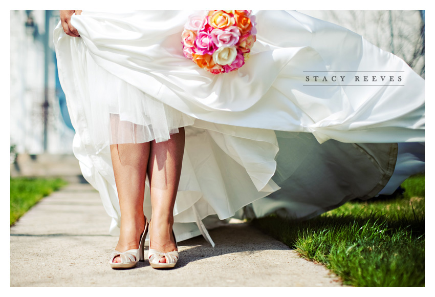 Bridal photos of Jenny Burdett Fain at Ever After Chapel in Aubrey Texas by Dallas wedding photographer Stacy Reeves