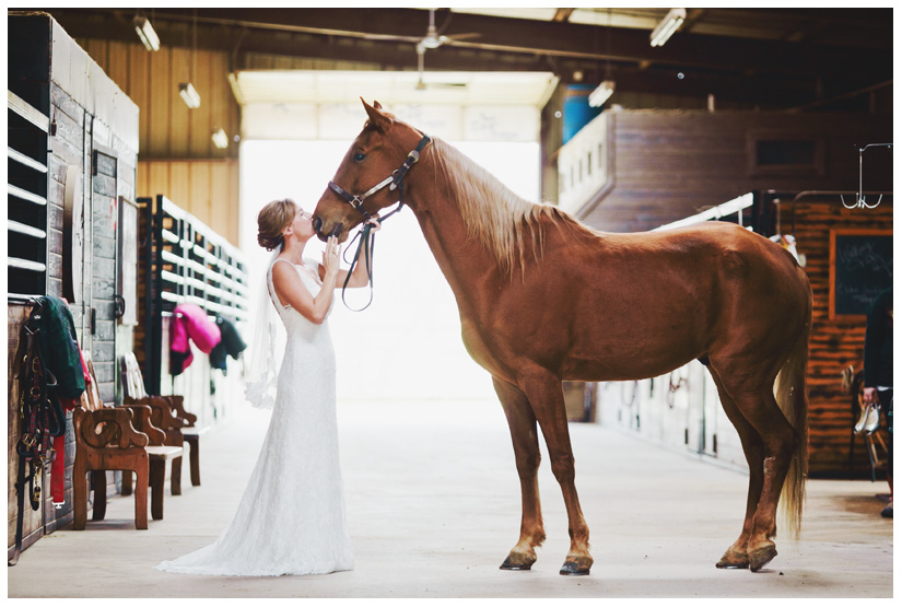 bridal portrait photo session of Jessica Atkins at Walking Tall Horse Ranch in Pilot Point, Texas by Dallas wedding and portrait photographer Stacy Reeves
