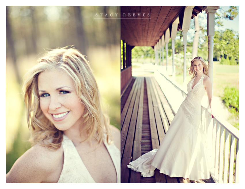 rustic country forest garden bridal session of Leah Partridge Bayliss in The Woodlands by Southlake wedding photographer Stacy Reeves