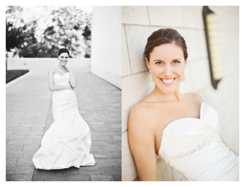 Bridal session of Lindsey Barrett Mudge at George Bush Library in College Station Texas by Dallas wedding photographer Stacy Reeves