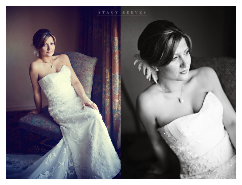 bridal session of Stacy Bilnoski at Omni Houston by Dallas wedding photographer Stacy Reeves