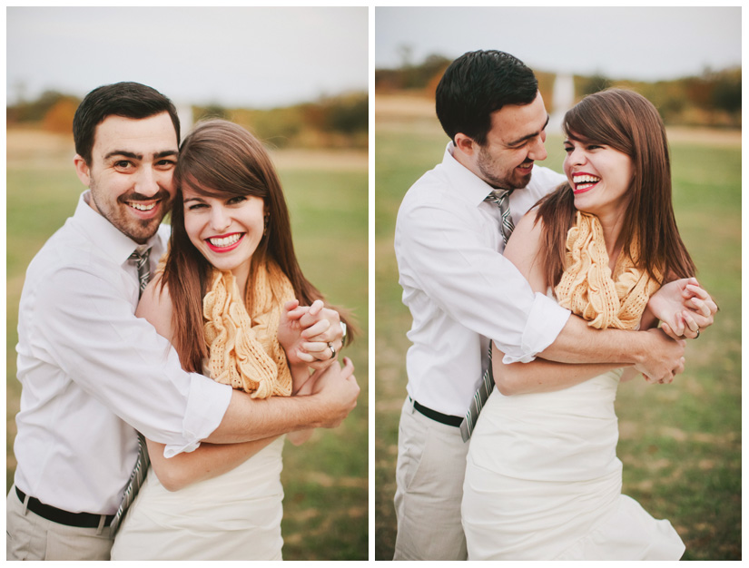 Engagement and Day After portrait photo session of Caroline Joy Casey and Aaron Rector at Keller City Hall Park featuring a vintage bridal headpiece, Stelle 4-stroke Creme Cream Scooter, and whippet dog by Dallas wedding photographer Stacy Reeves