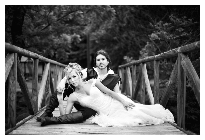 medieval renaissance ages era theme wedding bride & groom portrait day after session by Dallas wedding photographer Stacy Reeves