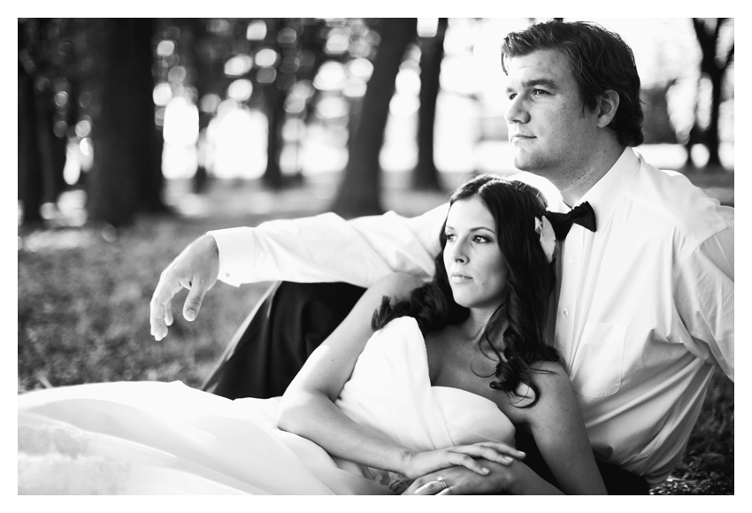 Day After bride and groom portrait session at White Rock Lake Park in Dallas by Dallas wedding photographer Stacy Reeves