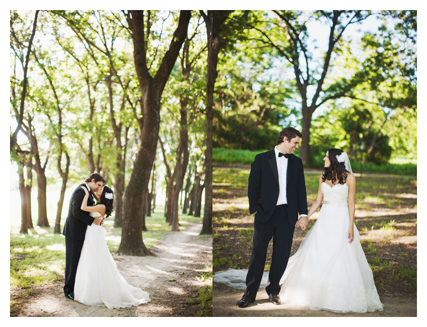 Day After bride and groom portrait session at White Rock Lake Park in Dallas by Dallas wedding photographer Stacy Reeves