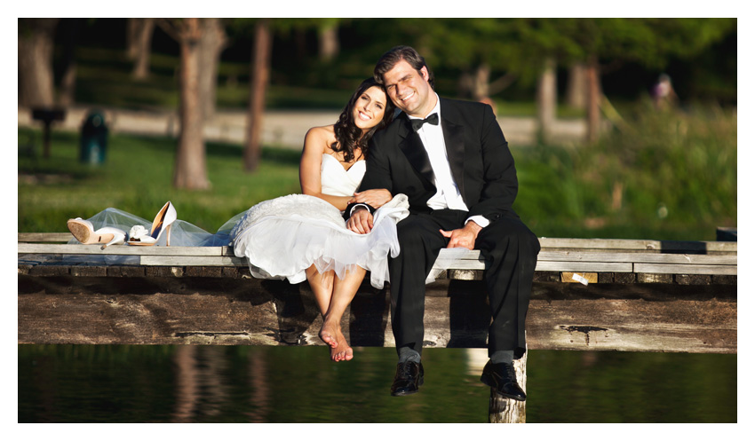 Day After bride and groom portrait session at White Rock Lake Park in Dallas by Dallas wedding photographer Stacy Reeves