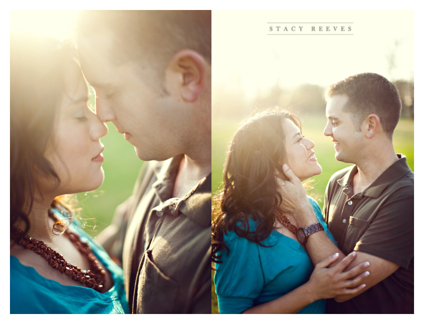 engagement session photos of Alma Martinez and Kelly Morphis at River Legacy Park nature preserve in Arlington Texas by Dallas Wedding Photographer Stacy Reeves