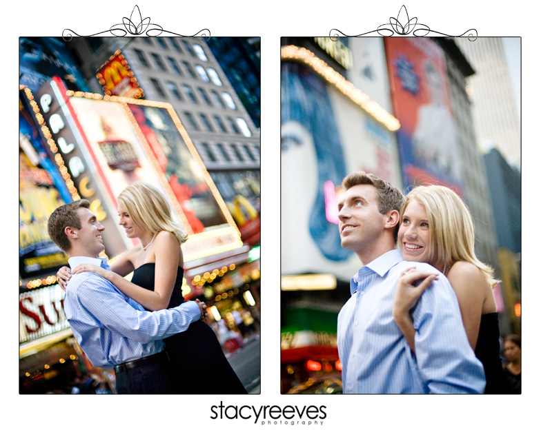 Destination engagement session of Andy Fredericks and Natalie Furr in Central Park, Lower East Side, and Times Square by Dallas wedding photographer Stacy Reeves