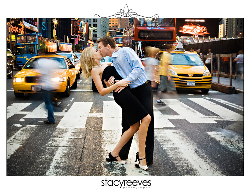 Destination engagement session of Andy Fredericks and Natalie Furr in Central Park, Lower East Side, and Times Square by Dallas wedding photographer Stacy Reeves