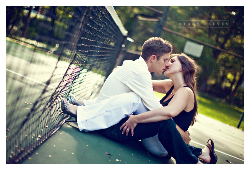 engagement session of Autumn Boatwright and Simon Harston in Highland Park by Dallas wedding photographer Stacy Reeves