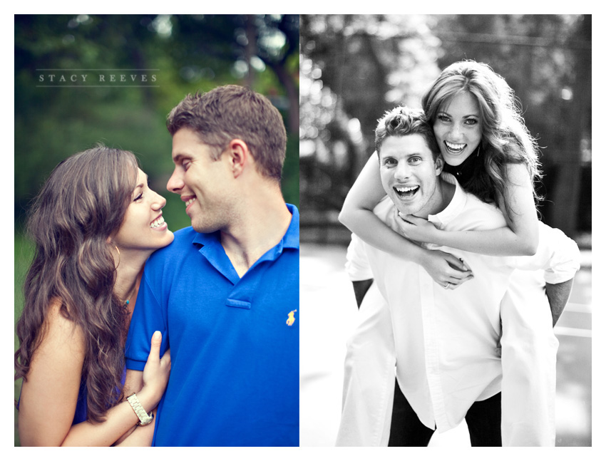 engagement session of Autumn Boatwright and Simon Harston in Highland Park by Dallas wedding photographer Stacy Reeves