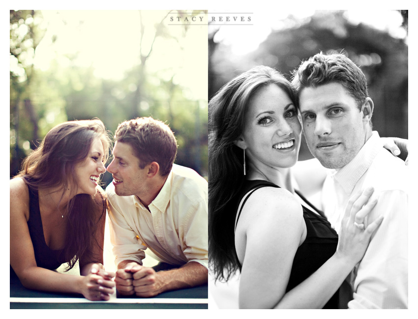 engagement session of Autumn Boatwright and Simon Harston in Highland Park by Dallas wedding photographer Stacy Reeves