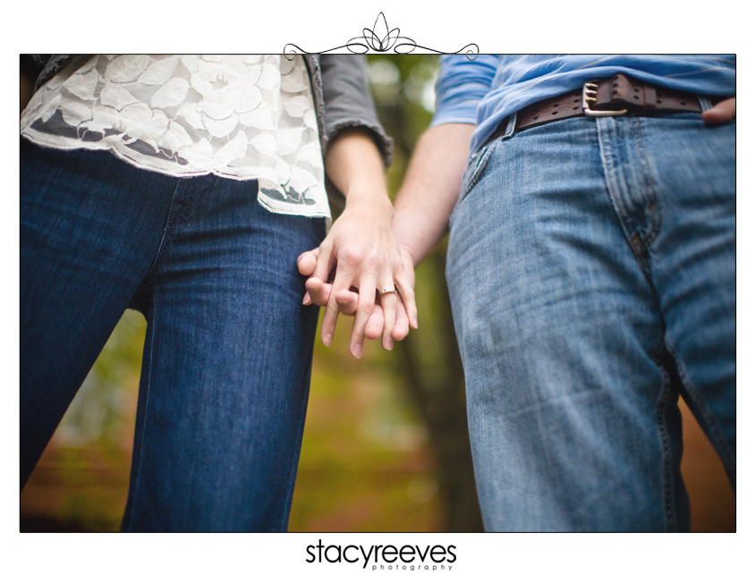 engagement session of Courtney Skains and Brian Ray in historic downtown Plano by Dallas wedding photographer Stacy Reeves