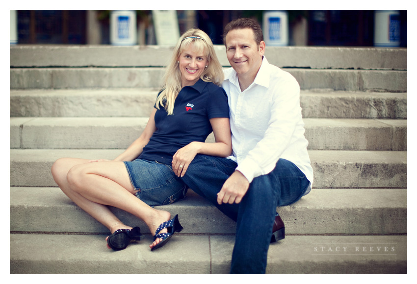 engagement photo session of Candy Reeves and Tom Flood at the Texas State Fair by Dallas wedding photographer Stacy Reeves