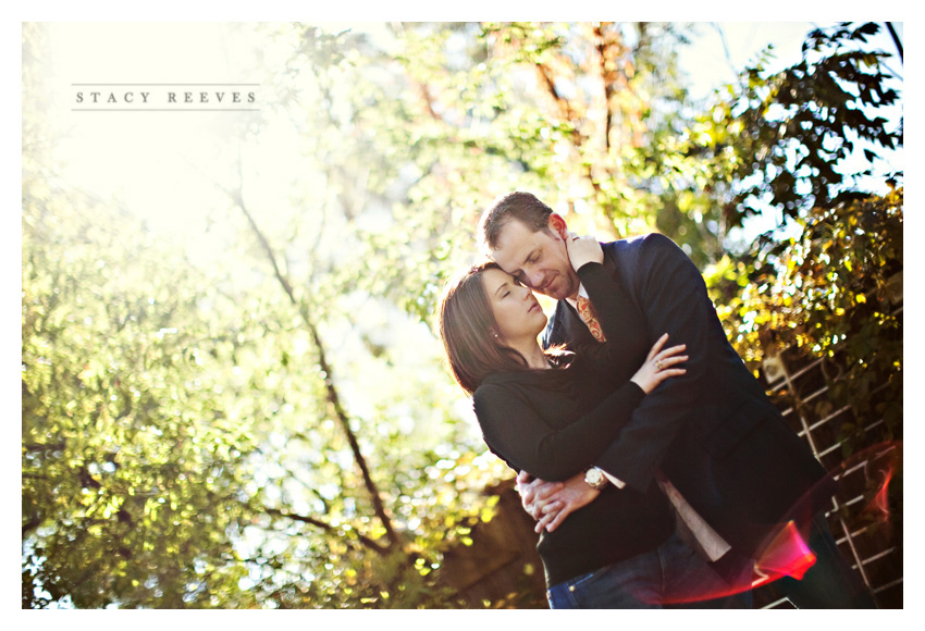 engagement session of Deziree Lindsay and Jon Beller at Again and Again vintage antique furniture resale shop in Dallas by Dallas wedding photographer Stacy Reeves