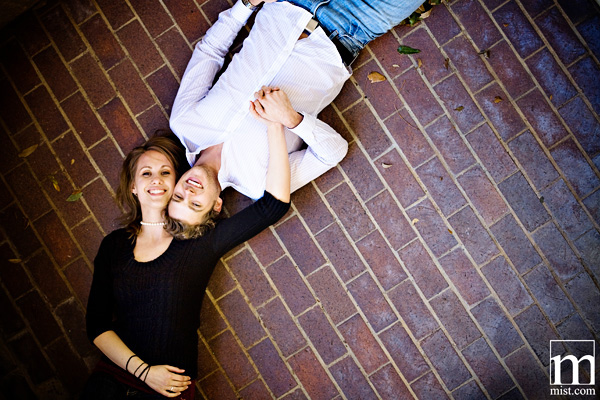 Dallas Wedding photography Engagement session for Drew and Sarah at the Las Colinas Canals in Irving Texas