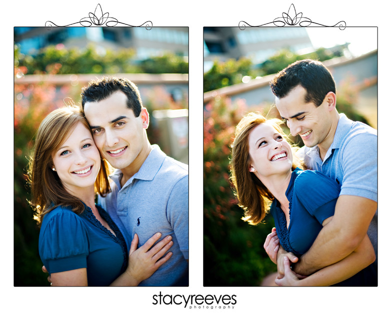 engagement session of heather patterson and anthony simon at the woodlands mall in houston texas by dallas wedding photographer stacy reeves