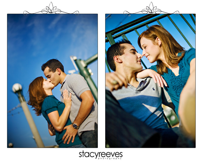engagement session of heather patterson and anthony simon at the woodlands mall in houston texas by dallas wedding photographer stacy reeves