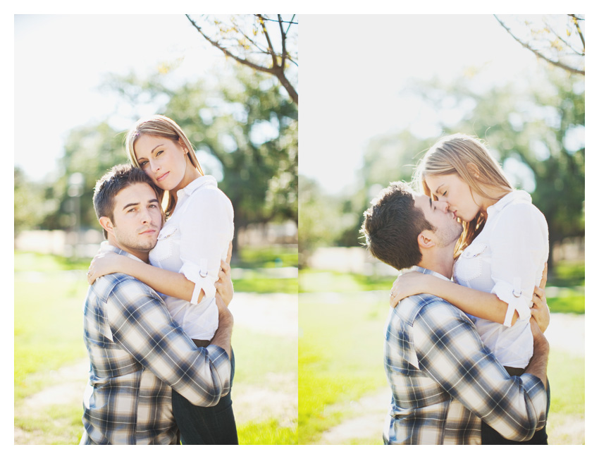 engagement session of Charles Charlie Henshaw and Jessica Templet in College Station Texas on the Aggie college campus of Texas A&M University in Aggieland by Dallas wedding photographer Stacy Reeves