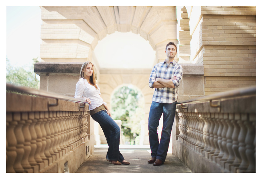 engagement session of Charles Charlie Henshaw and Jessica Templet in College Station Texas on the Aggie college campus of Texas A&M University in Aggieland by Dallas wedding photographer Stacy Reeves