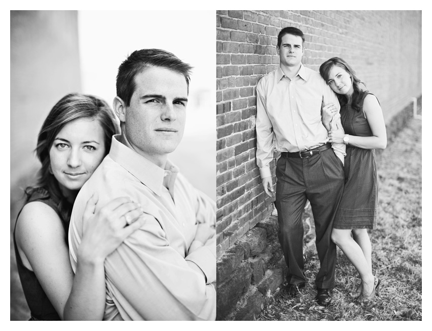 Rustic country equestrian engagement photo portrait session of Jessica Atkins and Rawley Farrell at Walking Tall horse ranch in Aubrey and Pilot Point Texas by Dallas wedding photographer Stacy Reeves