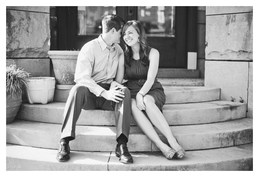 Rustic country equestrian engagement photo portrait session of Jessica Atkins and Rawley Farrell at Walking Tall horse ranch in Aubrey and Pilot Point Texas by Dallas wedding photographer Stacy Reeves