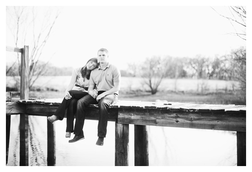 Rustic country equestrian engagement photo portrait session of Jessica Atkins and Rawley Farrell at Walking Tall horse ranch in Aubrey and Pilot Point Texas by Dallas wedding photographer Stacy Reeves