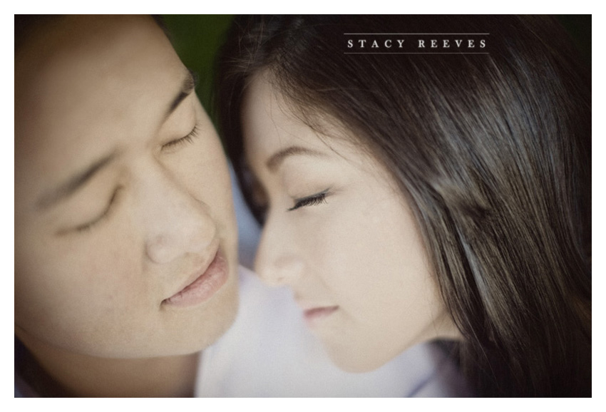 Engagement session of Lilly Lillian Kim and Brad Son at the Dallas Arboretum by Dallas wedding photographer Stacy Reeves