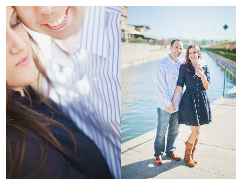 engagement session of Lindsey Barrett and Chris Mudge in The Woodlands Texas by Southlake wedding photographer Stacy Reeves