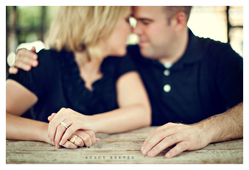 engagement photo session of Marcy Novak and Kyle Gilbert in Aggieland College Station on the Texas A&M University campus by Dallas Aggie wedding photographer Stacy Reeves