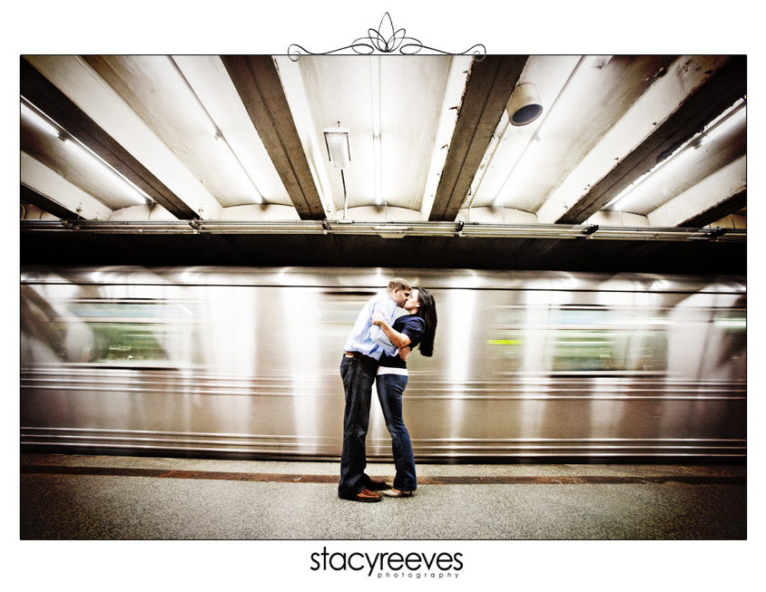 destination engagement session of Carrie Alexander and Preston Short in New York City by Dallas destination wedding photographer Stacy Reeves