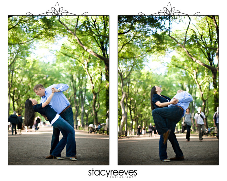 destination engagement session of Carrie Alexander and Preston Short in New York City by Dallas destination wedding photographer Stacy Reeves