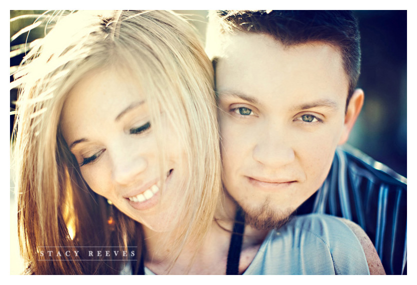 engagement portrait session of Stephanie Bostwick and Tim Hess in Plano Texas by Dallas wedding photographer Stacy Reeves