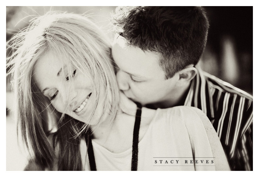 engagement portrait session of Stephanie Bostwick and Tim Hess in Plano Texas by Dallas wedding photographer Stacy Reeves