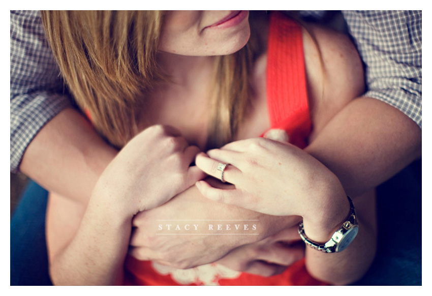 engagement portrait session of Stephanie Bostwick and Tim Hess in Plano Texas by Dallas wedding photographer Stacy Reeves