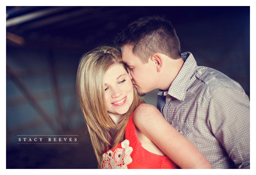 engagement portrait session of Stephanie Bostwick and Tim Hess in Plano Texas by Dallas wedding photographer Stacy Reeves