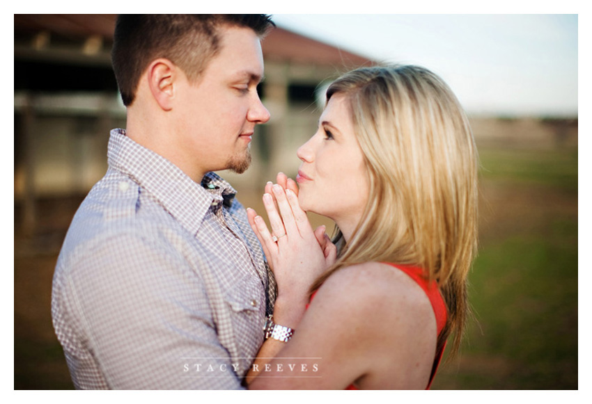 engagement portrait session of Stephanie Bostwick and Tim Hess in Plano Texas by Dallas wedding photographer Stacy Reeves