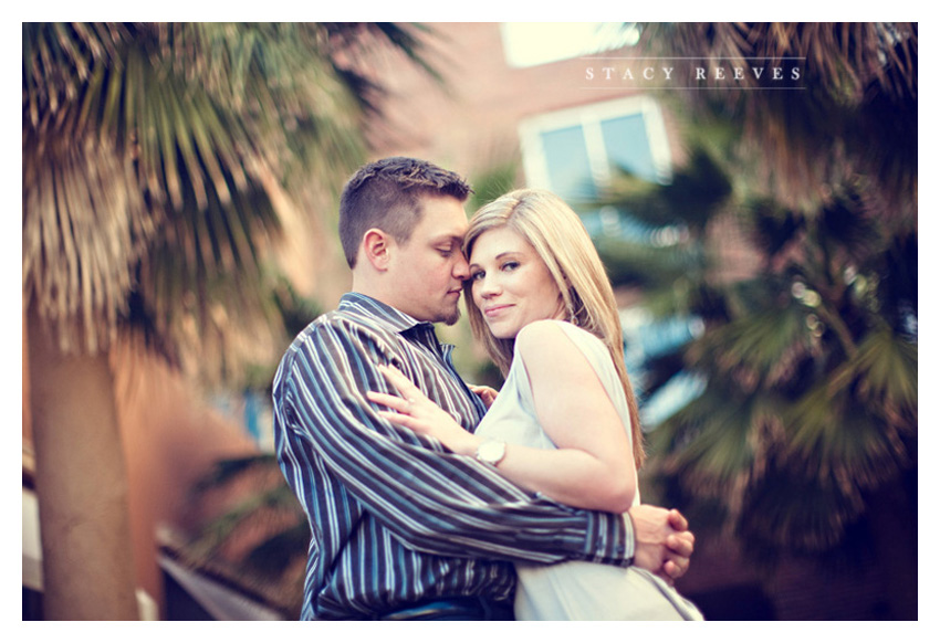 engagement portrait session of Stephanie Bostwick and Tim Hess in Plano Texas by Dallas wedding photographer Stacy Reeves